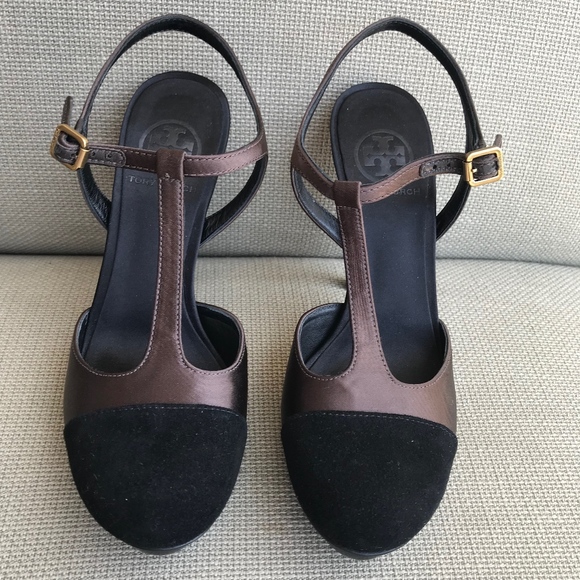 Tory Burch T-strap Platform Heel - Picture 2 of 6